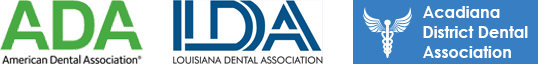 Dr. Jonathan Burbank, D.D.S. - Member of : ADA, IDA and Acadiana District Dental Association
